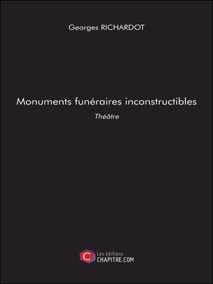 cover image of Monuments funéraires inconstructibles